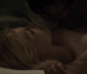Lesbian scene Whitney Able, Alexandra Breckenridge - Dark (2015)