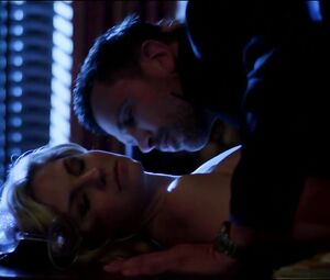 TV nude scene Tara Radcliffe - Femme Fatales (2012)