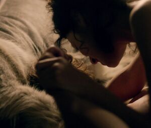 Sex scene of naked Caitriona Balfe | TV show "Outlander"