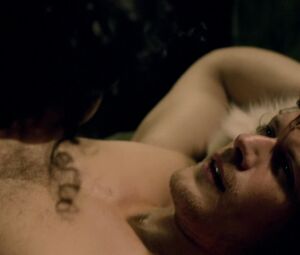 Sex scene of naked Caitriona Balfe | TV show "Outlander"