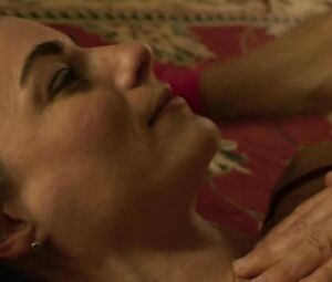 Hot lesbian scene | Dreya Weber, Traci Dinwiddie naked - Ravenβs Touch (2015)