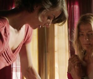 Hot lesbian scene | Dreya Weber, Traci Dinwiddie naked - Ravenβs Touch (2015)