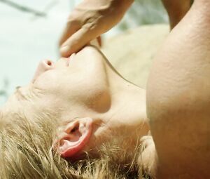 Hot lesbian scene | Dreya Weber, Traci Dinwiddie naked - Ravenβs Touch (2015)