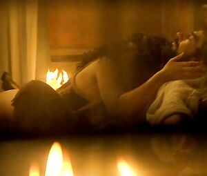 Naked Valentina Cervi | Sex scene of the movie "Artemisia" (1997)