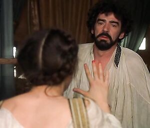 Naked Valentina Cervi | Sex scene of the movie "Artemisia" (1997)