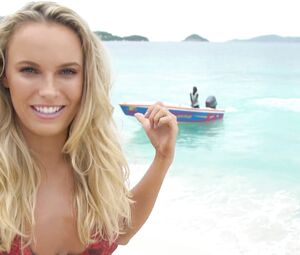 Topless models Lindsey Vonn, Caroline Wozniacki, Ronda Rousey from BodyArt Video