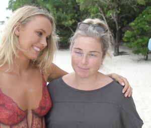 Topless models Lindsey Vonn, Caroline Wozniacki, Ronda Rousey from BodyArt Video