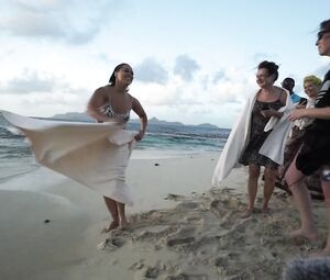 Topless models Lindsey Vonn, Caroline Wozniacki, Ronda Rousey from BodyArt Video