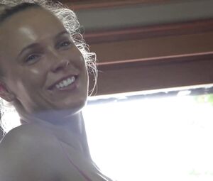 Topless models Lindsey Vonn, Caroline Wozniacki, Ronda Rousey from BodyArt Video