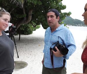 Topless models Lindsey Vonn, Caroline Wozniacki, Ronda Rousey from BodyArt Video