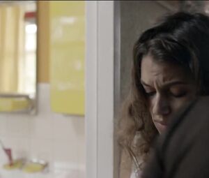 Sex Scene of Movies | Julia Koschitz, Lena Lauzemis nude - Unsichtbare Jahre (2015)