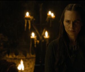 Topless scene of Carice Van Houten - GAME OF THRONES (S04 E07)