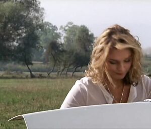 Topless and sex scene of Naked Ia Parulava - Georgian Grapes (2001)
