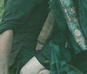 Celebs sex scene TV show | Alyssa Sutherland - Vikings S4 (2016)