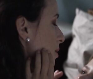Celebrity lesbian scene | Janna Lisa Dombrowsky & Susanne Sachsse - Bandaged (2009)