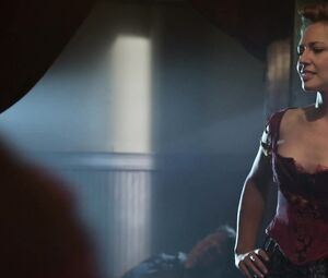 Group nude girls and sex scene of the movie "Dead Again in Tombstone" (2017)