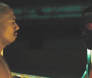 Sexy Celebrities Chantley Lorraine Ward, Teyonah Parris - Chi-Raq (2015)