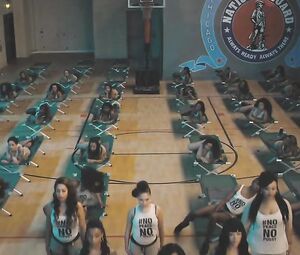 Sexy Celebrities Chantley Lorraine Ward, Teyonah Parris - Chi-Raq (2015)