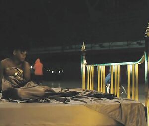 Sexy Celebrities Chantley Lorraine Ward, Teyonah Parris - Chi-Raq (2015)