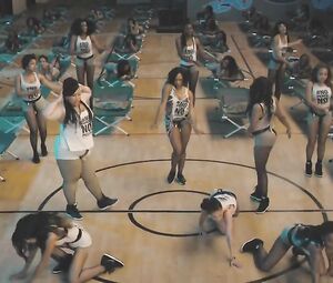 Sexy Celebrities Chantley Lorraine Ward, Teyonah Parris - Chi-Raq (2015)