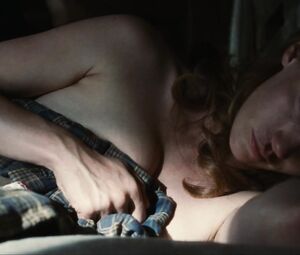 Sex video January Jones nude - Sweetwater (2013)