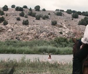 Sex video January Jones nude - Sweetwater (2013)