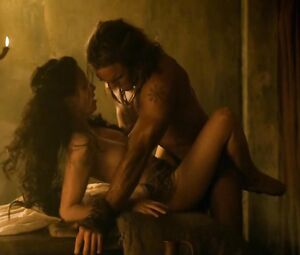 Sex video Delaney Tabron nude - Spartacus S02E05