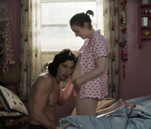 Sex video Lena Dunham nude, Jemima Kirke sex scene - Girls S0606-08 (2017)