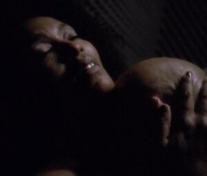 Sex video Lady Gaga & Angela Bassett nude - American Horror Story S05E03 (2015)