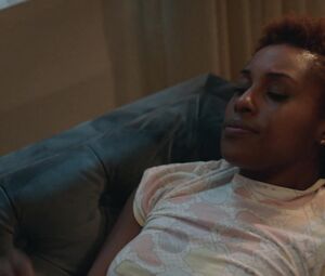 Domnique Perry naked, Issa Rae Naked - Insecure s02e01 (2017)