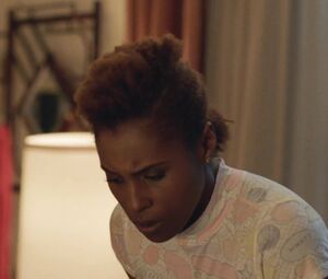 Domnique Perry naked, Issa Rae Naked - Insecure s02e01 (2017)