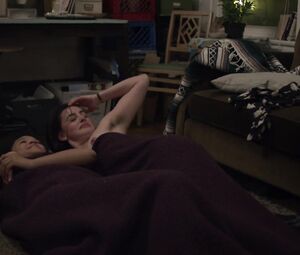 Topless actress Alexandra Marzella, Kiersey Clemons, Jeez Loueez, Sid Branca, Cruel Valentine Nude in The Lesbian Movie