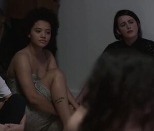 Topless actress Alexandra Marzella, Kiersey Clemons, Jeez Loueez, Sid Branca, Cruel Valentine Nude in The Lesbian Movie