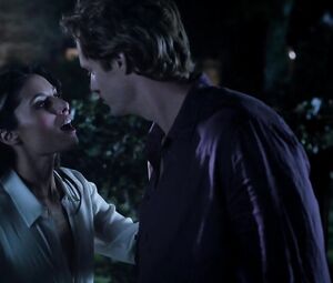 Gabriella Wright naked, Ashley Barron naked – True Blood s07e03 (2014)