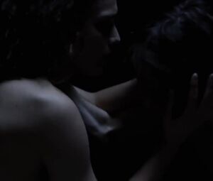 Topless actress Ariane Labed, Roxane Mesquida, Charlotte Masselin Nude - MalgrΓ© la nuit (2015) Part2