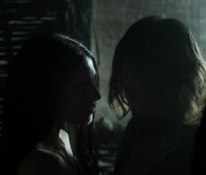 Katie McGrath naked – Labyrinth (2012)