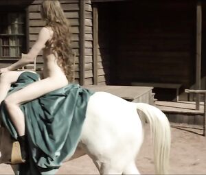 Christiane Seidel, Trine Christensen Naked - Godless s01e02-06 (2017)