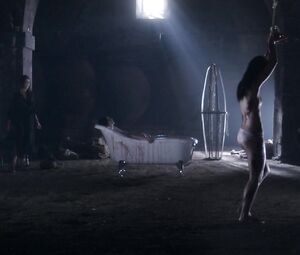 Lesbian celebs scene Marta Flich, Veronica Bacorn - Vampyres (2015)