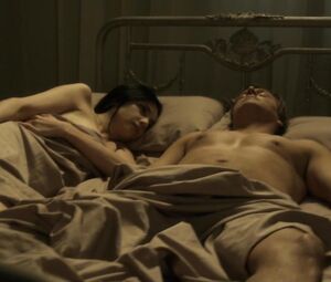 Lesbian celebs scene Marta Flich, Veronica Bacorn - Vampyres (2015)