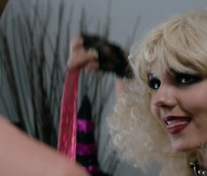 Topless actress Victoria Justice - Naomi and Ely's No Kiss List (2015)