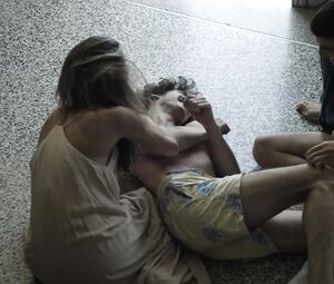 Topless actress Giulia Ando Nude - I Distesi (2016)