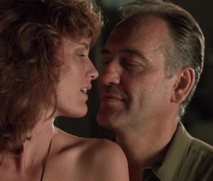 Topless actress Mimi Rogers, Stephanie Menuez, Carole Davis nude - The Rapture (1991)