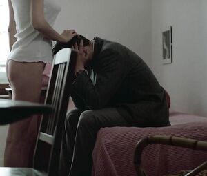 Topless actress Myriem Roussel & Anne Gautier - Je Vous Salue Marie (1985)