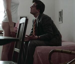 Topless actress Myriem Roussel & Anne Gautier - Je Vous Salue Marie (1985)