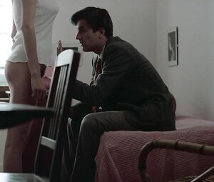 Topless actress Myriem Roussel & Anne Gautier - Je Vous Salue Marie (1985)