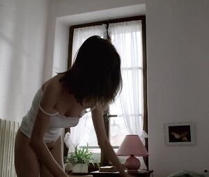 Topless actress Myriem Roussel & Anne Gautier - Je Vous Salue Marie (1985)