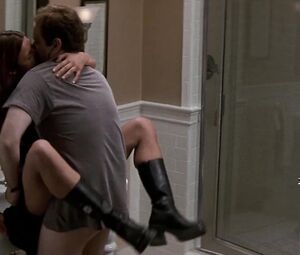 Rhona Mitra, Laura Linney nude - The Life of David Gale (2003)