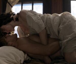 Sex Scene Caitriona Balfe Nude - Outlander s03e13 (2017)