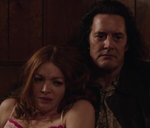 Nicole LaLiberte nude - Twin Peaks S03E02 (2017)