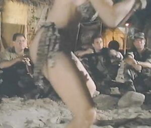 Topless actress Nikki Fritz & Toni Naples & Michelle Bauer & Griffin Drew & Becky LeBeau & Antonia Dorian & Deborah Dutch - Popatopolis Excerpt Dinosaur Island (1994)